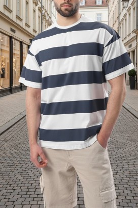 RELDONZO NAVY férfi póló