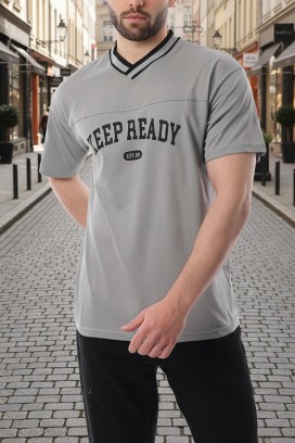 FELONZO GREY férfi póló