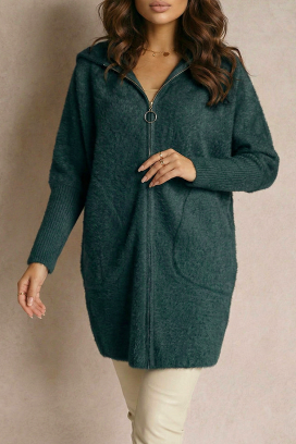 ERNIOFA PETROL kardigán