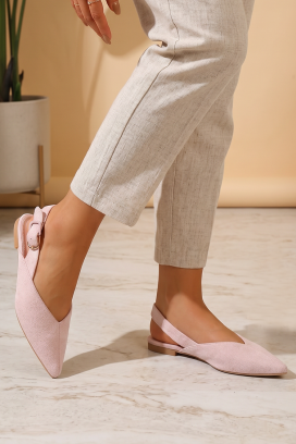 ALEDINA PINK elegáns női cipő hegyes orral
