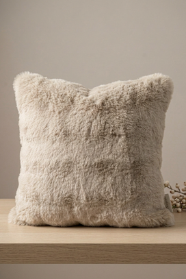 CARMENA BEIGE 40x40 cm luxus dekoratív párnahuzat